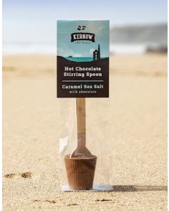 KERNOW HOT CHOC SPOONS CARAMEL SEA SAL X 5