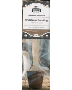 KERNOW HOT CHOC SPOONS XMAS PUDDING X 20