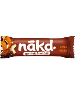 NAKD G/F COCOA ORANGE F/NUT BAR 35GX18 X 1