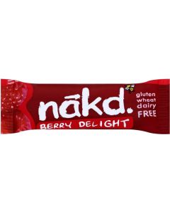 NAKD BERRY DELIGHT FRUIT/NUT BAR 18X35G X 1
