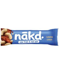 NAKD G/F CASHEW COOKIE F/NUT BAR 35GX18 X 1