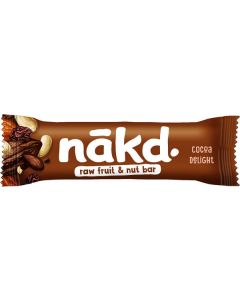 NAKD COCOA DELIGHT FRUIT/NUT BAR 18X35G X 1