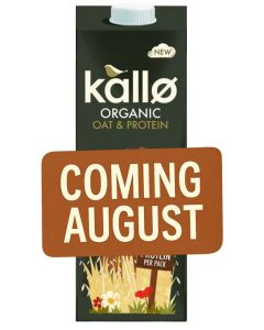 KALLO ORGANIC OAT & PROTEIN MILK 6 X 1LTR