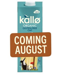 KALLO ORGANIC GLUTEN-FREE OAT MILK 6 X 1LTR