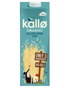 KALLO ORGANIC GLUTEN-FREE OAT MILK 6 X 1LTR