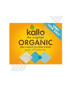 KALLO ORG LOW SALT CHICKEN STOCK CUBES 1 X 51G