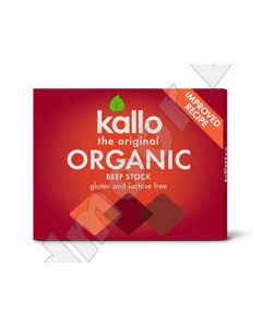 KALLO ORG BEEF STOCK CUBES 1X72G