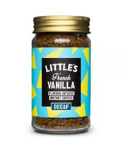 LITTLES DECAF FRENCH VANILLA INSTANT COFFEE 1 X 50G