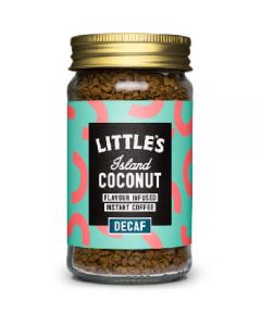 LITTLES DECAF ISLAND COCONUT INSTANT COFFEE 1 X 50G