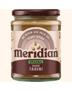 MERIDIAN ORGANIC TAHINI DARK 470G X 1