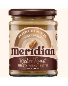 MERIDIAN RICHER ROAST SMOOTH PEANUT BUTTER 280G X 1