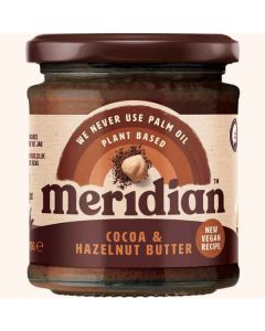 MERIDIAN COCOA & HAZELNUT BUTTER 170G X 1