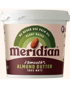 MERIDIAN SMOOTH ALMOND BUTTER (TUB) 1KG X 1