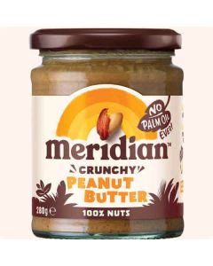 MERIDIAN CRUNCHY PEANUT BUTTER NAS 280G X 1