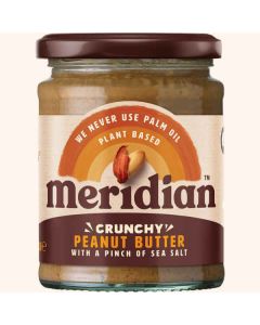 MERIDIAN CRUNCHY PEANUT BUTTER WITH SALT 280G X 1