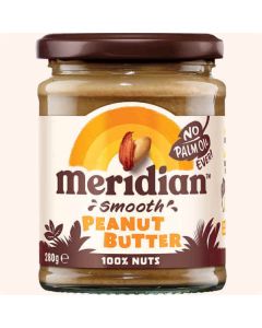 MERIDIAN SMOOTH PEANUT BUTTER NAS 280G X 1