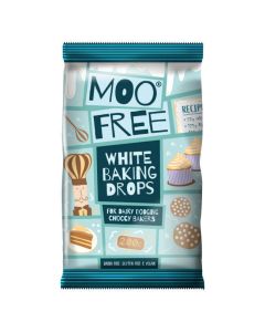 MOOFREE BAKING DROPS WHITE 10 X 100G