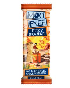 MOOFREE KIDS FIZZY MOOS "MILK" ORANGE 20 X 20G