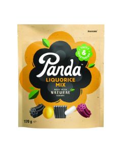 PANDA MIX NATURAL LICORICE 200G BAGS X 12