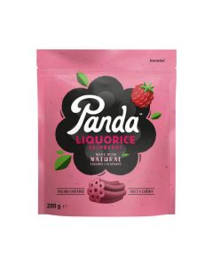 PANDA RASPBERRY LIQUORICE CUTS 1 X 200G