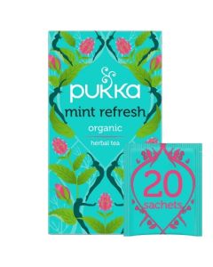 PUKKA MINT REFRESH TEA BAGS 4 X 20