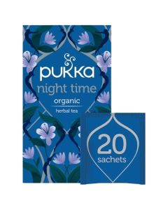 PUKKA NIGHT TIME TEA TEA BAGS 4 X 20