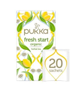 PUKKA FRESH START TEA BAGS 4 X 20