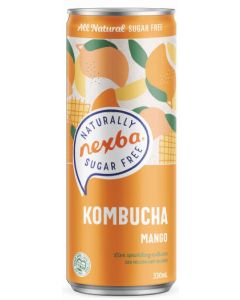 NEXBA MANGO KOMBUCHA CAN 1 X 330ML