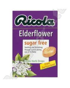 RICOLA ELDERFLOWER S/F DROPS 45G X 1