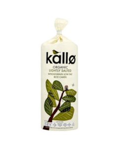 KALLO RICECAKE NO1 SALTED 1 X 130G