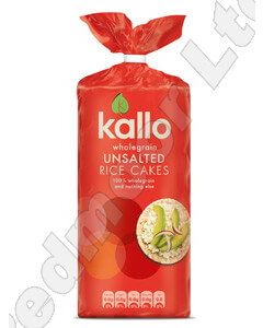 KALLO RICECAKE NO2 NO SALT 1 X 130G