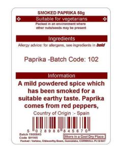 PAPRIKA SMOKED 50G