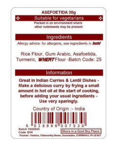 ASAFOETIDA 30G