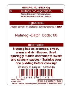 NUTMEG GROUND 30G