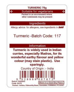 TURMERIC 75G