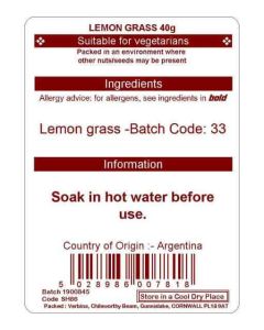 LEMON GRASS 40G