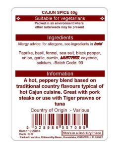 CAJUN SPICE 50G