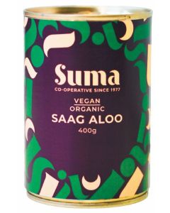 SUMA ORGANIC VEGAN SAAG ALOO 1 1 X 400G