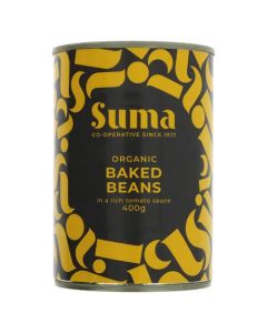 SUMA BAKED BEANS (ORG) 12 X 400G