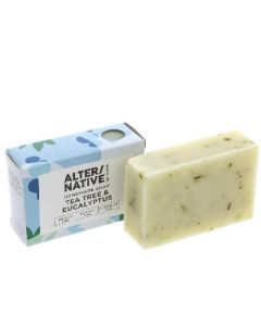 ALTER/NATIVE TEA TREE & EUCALPTUS SOAP - ANTISEPTIC 6 X 95G