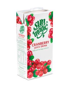 SUNMAGIC CRANBERRY JUICE DRINK 12X1LT