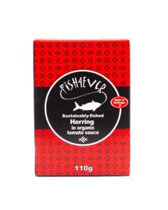 FISH4EVER HERRING IN ORGANIC TOMATO SAUCE 110G X 1