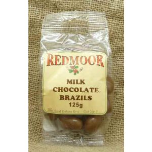 MILK CHOCOLATE BRAZILS 125G