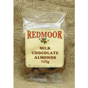 MILK CHOCOLATE ALMONDS 125G