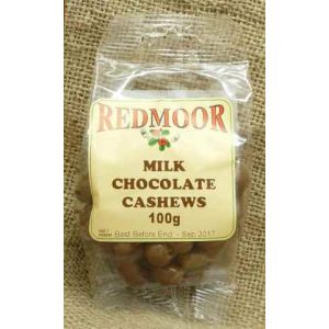 MILK CHOCOLATE CASHEWS 100G