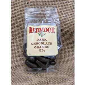 DARK CHOCOLATE ORANGE PEEL 125G