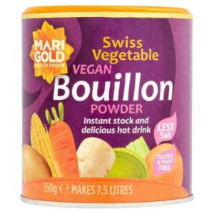 MARIGOLD VEG BOUILLON LOW SALT 1 X 150G