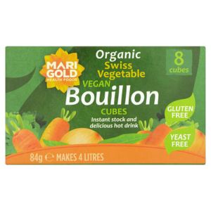 MARIGOLD BOUILLON CUBES YEAST FREE 1 1 X 8S