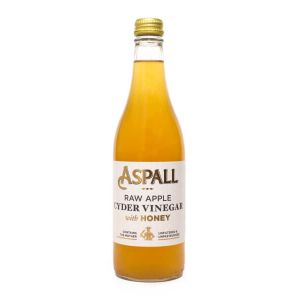 ASPALL RAW CYDER VINEGAR WITH HONEY 500ML X6
