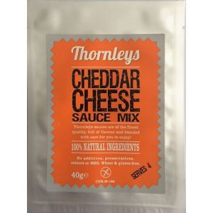 THORNLEYS CHEDDER CHEESE SAUCE 1 X 40G
